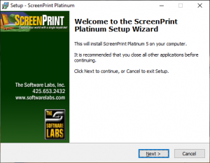 10.Install-the-program-plantinum setup wizard..