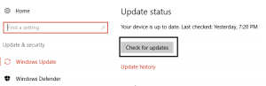 7.click-check-for-updates-under windows.