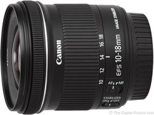 Canon EF-S 10-18mm f4.5-5.6 IS STM Lens