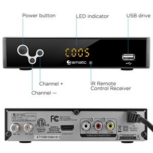 Ematic Digital TV Converter Box