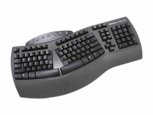 Fellowes Microban Split Design Keyboard