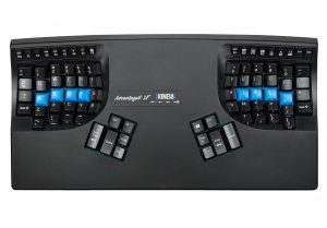 Kinesis Advantage2 Quiet LF Ergonomic Keyboard