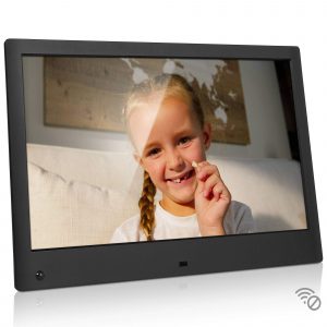 NIX Lux 13″ Digital Photo Frame X13B Wood (Non-WiFi)