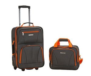 Rockland Charcoal One Size Luggage