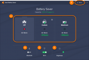 avast battery saver