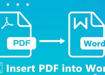 How to Insert a PDF File into a Word Document