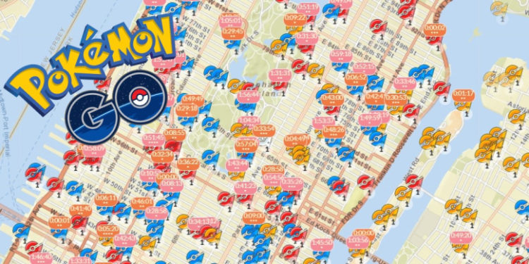 Pokémon Go Map Trackers