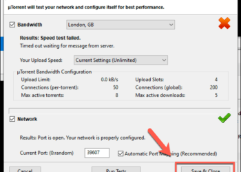 utorrent connecting to peers