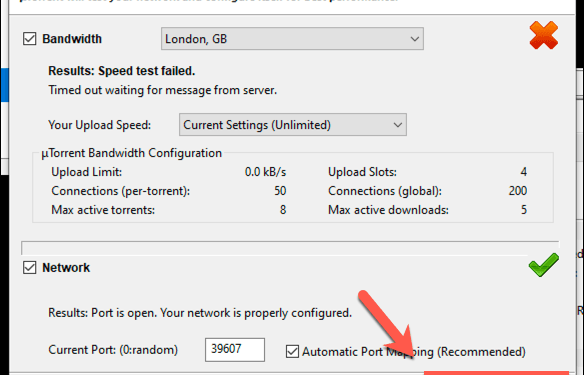 utorrent connecting to peers