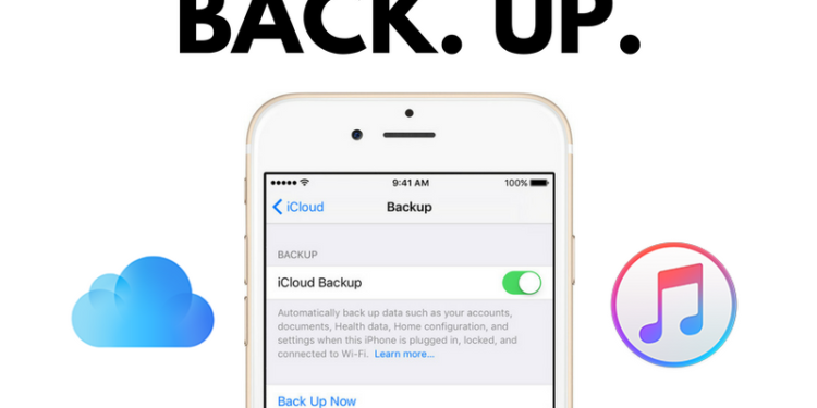 how to backup iphone 7