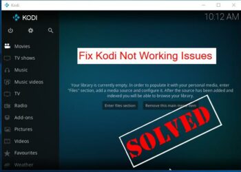 kodi has stopped working windows 10