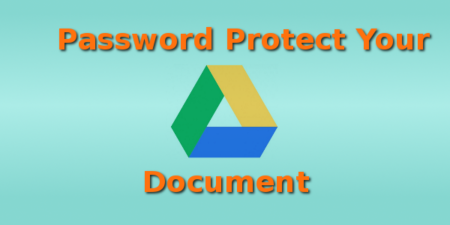 password protect google doc