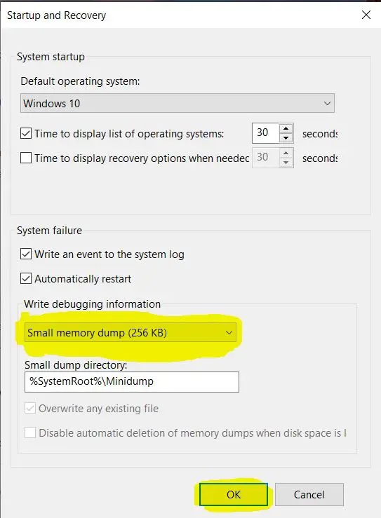 system thread exception not handled