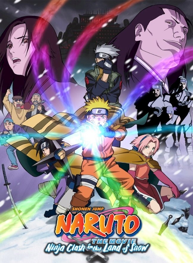 naruto movies in order