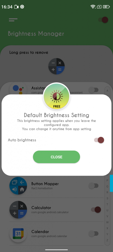 auto brightness app for android