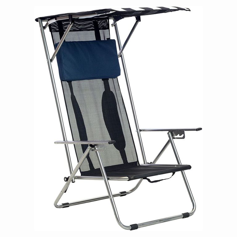 Beach Recliner with Shade