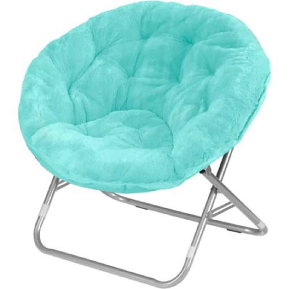 Mainstays Faux-Fur Saucer Chair