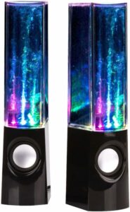 uTronix LED Fountain Multi Color Dancing Water Speaker