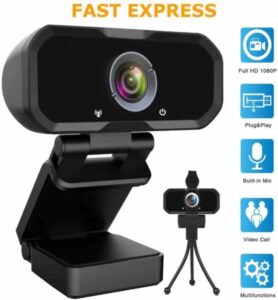 Svcouok Webcam 1080P HD Computer Camera