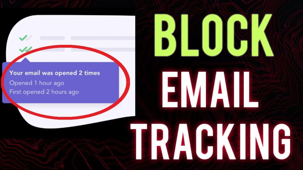 block email tracking