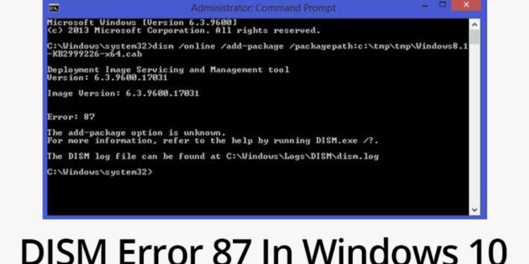 DISM error 2 Windows 7 & 10