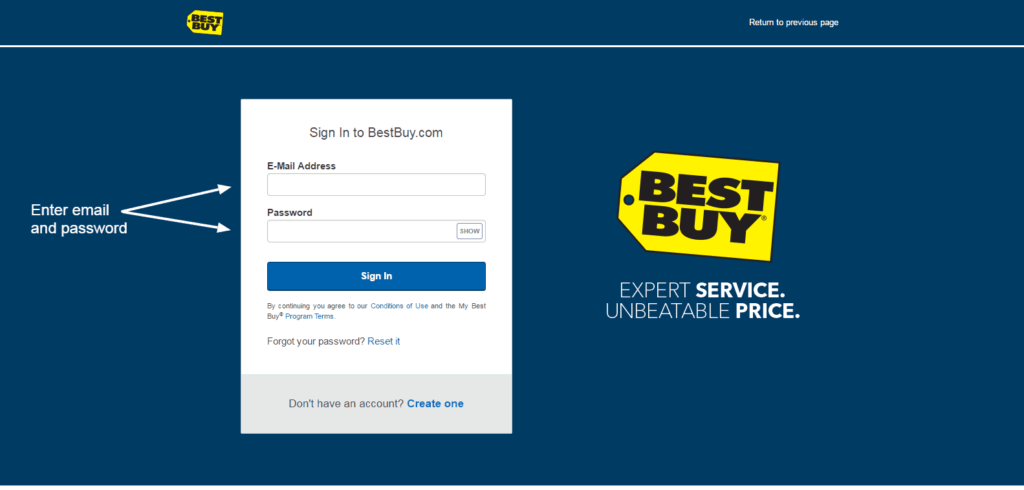 bestbuy login