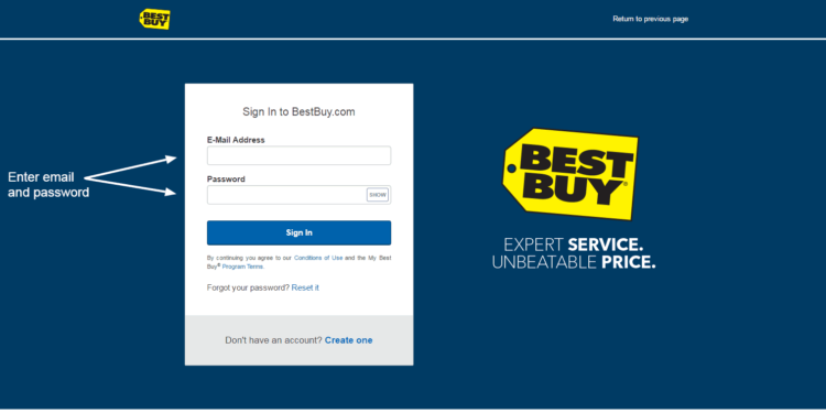 bestbuy login