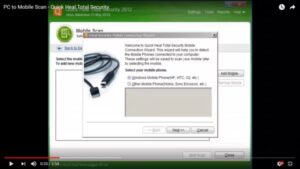 how to scan phone for virus using pc