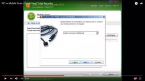 how to scan phone for virus using pc