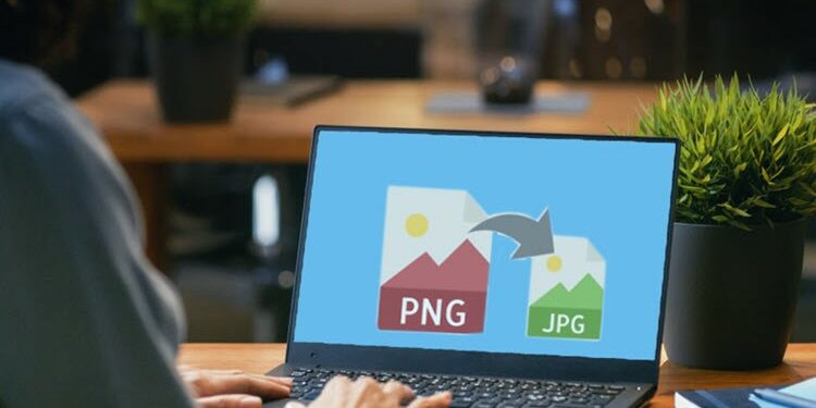 PNG Image file and its conversion to JPG