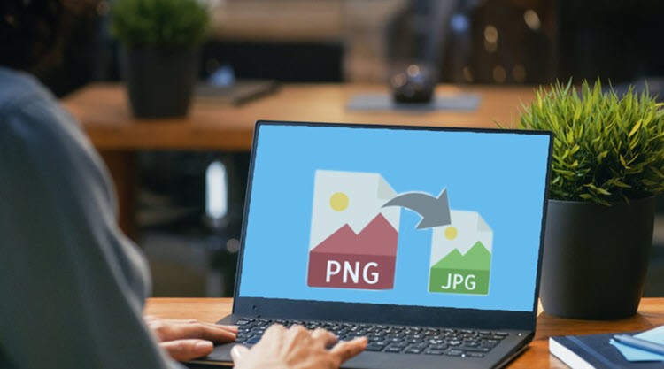 PNG Image file and its conversion to JPG