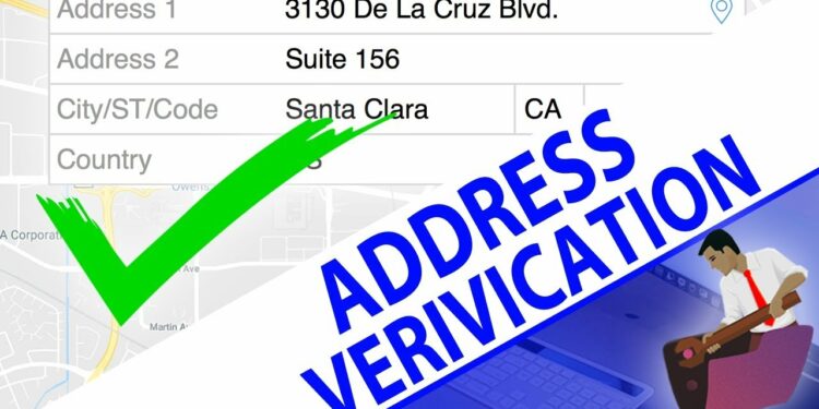 free address verification