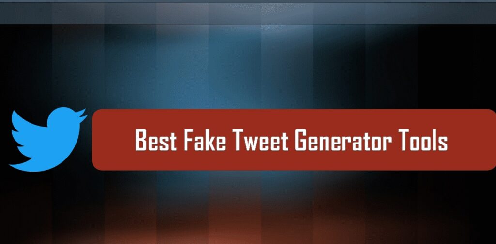 fake tweet generator