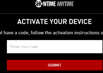 Showtime Anytime activation code