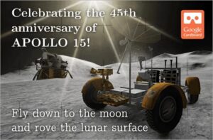 Virtual Reality Apollo 15 Moon Landing