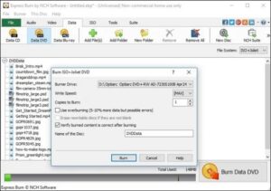 NCH Express Burn Disc Burning Software