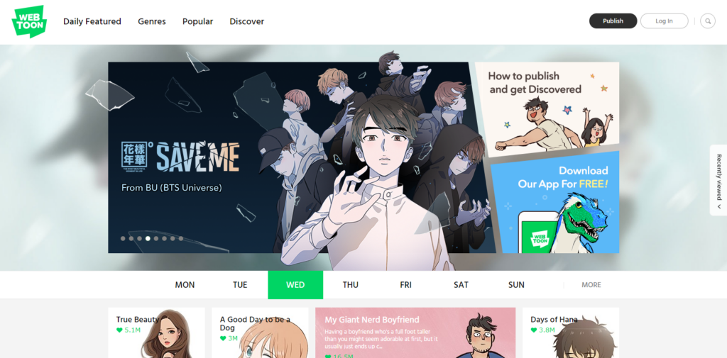 Webtoon Alternatives