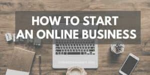 How can you begin an online business