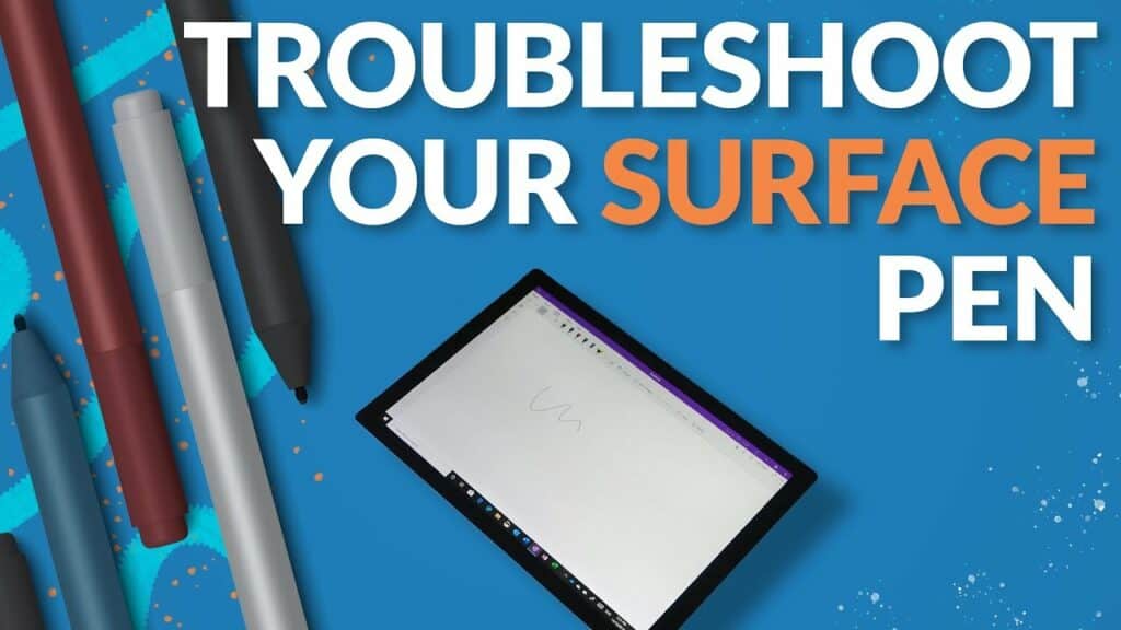 Surface Pen not writing