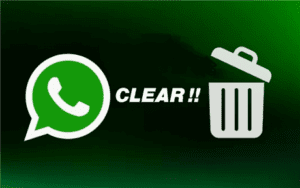 Clear WhatsApp cache