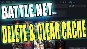 Clear blizzard Battle.Net Launcher Cache
