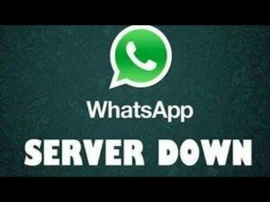 Maybe whatsapp Servers are down