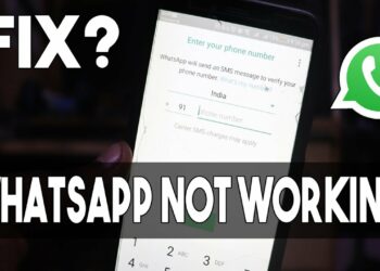 how to fix whatsapp not working