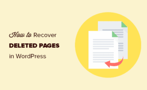 How to Recover Deleted Pages and Post in WordPress