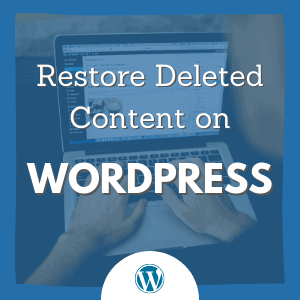 Recover Deleted Pages and Post in WordPress From Database