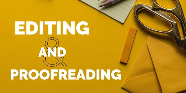 proofreading and editing services
