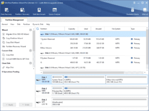 Click the above button to buy MiniTool Partition Wizard and then launch it to get its main interface. Click Data Recovery