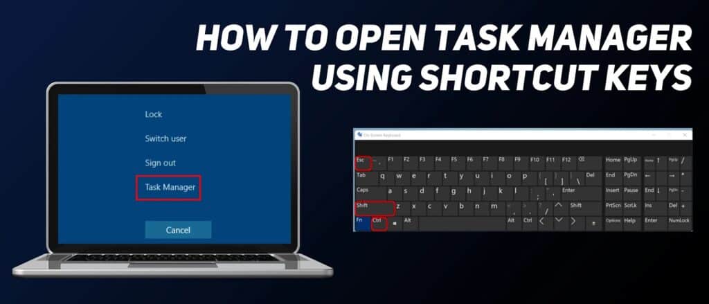 How To Open The Task Manager In Windows