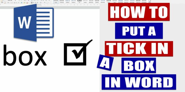 How To Check A Box In Word Documents