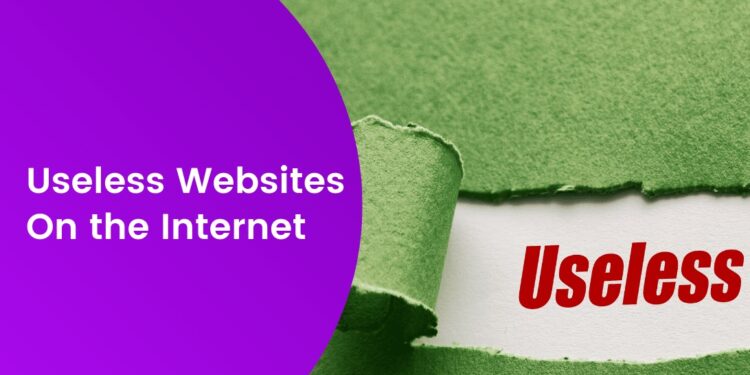 Useless Websites